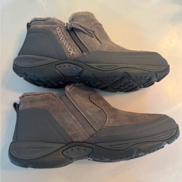 Easy Spirit Gray Suede Ankle Boots US 7 - Picture 2 of 11